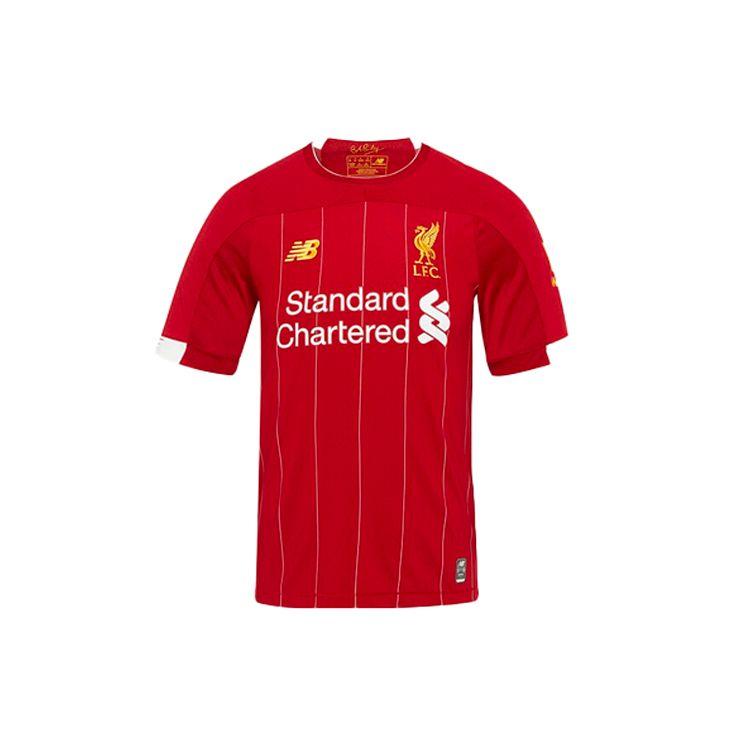 Мужские топы New Balance Liverpool Home Джерси Supporters Edition красные MT930000