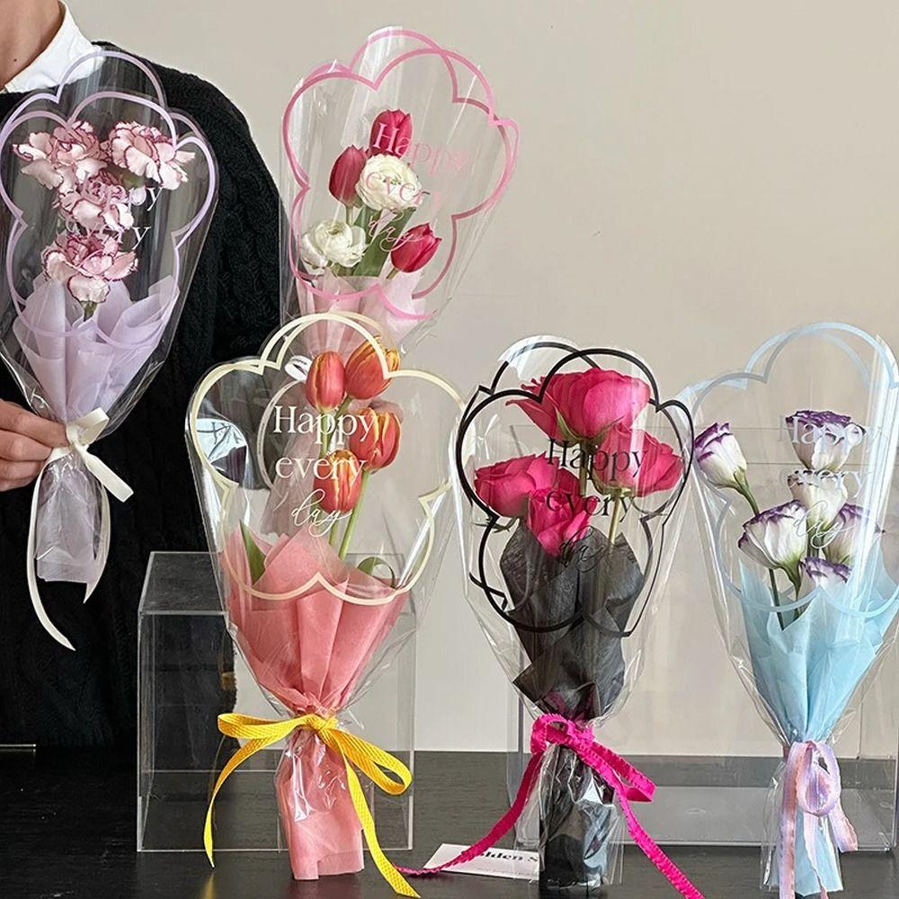 50pcs DIY Rose Bouquet Wrapping Bag Portable Bouquet Wrapping Paper Home Decor чёрный
50pcs DIY Rose Bouquet Wrapping Bag Portable Bouquet Wrapping Paper Home Decor чёрный