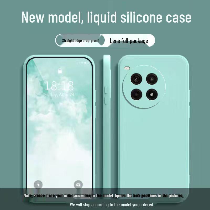 OnePlus Ace 3 Pro Liquid Silicone Drop-proof Phone Case – Solid Color, Full Coverage, Skin-friendly Protective Cover OnePlus Ace 3 Pro светло-зеленый
OnePlus Ace 3 Pro Liquid Silicone Drop-proof Phone Case – Solid Color, Full Coverage, Skin-friendly Protective Cover OnePlus Ace 3 Pro светло-зеленый