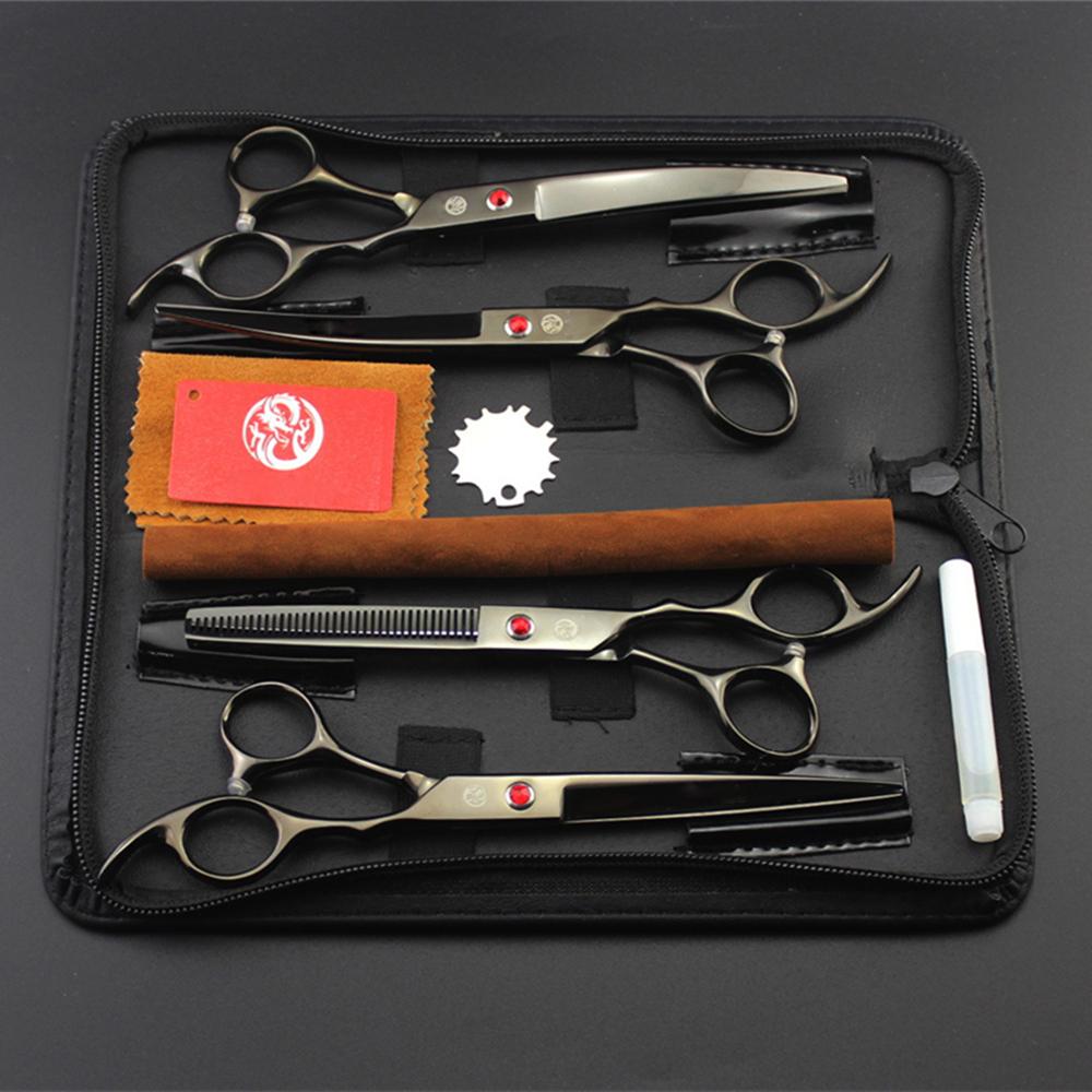 7.0 ch Profional Pet Scissors for Dog Groomg Ножиці Високоякісні прямі вигнуті ножиці 4pcsset
7.0 ch Profional Pet Scissors for Dog Groomg Ножиці Високоякісні прямі вигнуті ножиці 4pcsset