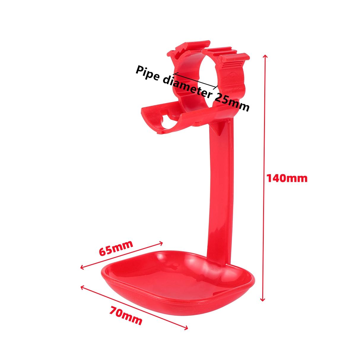 25mm Pipe Red Hanging Cup Waterer Kit Poultry Chick Automatic Drinking Drinker Cup Quail Parrot Pet Birds Water Fountain 2/20Pcs 2Pcs
25mm Pipe Red Hanging Cup Waterer Kit Poultry Chick Automatic Drinking Drinker Cup Quail Parrot Pet Birds Water Fountain 2/20Pcs 2Pcs