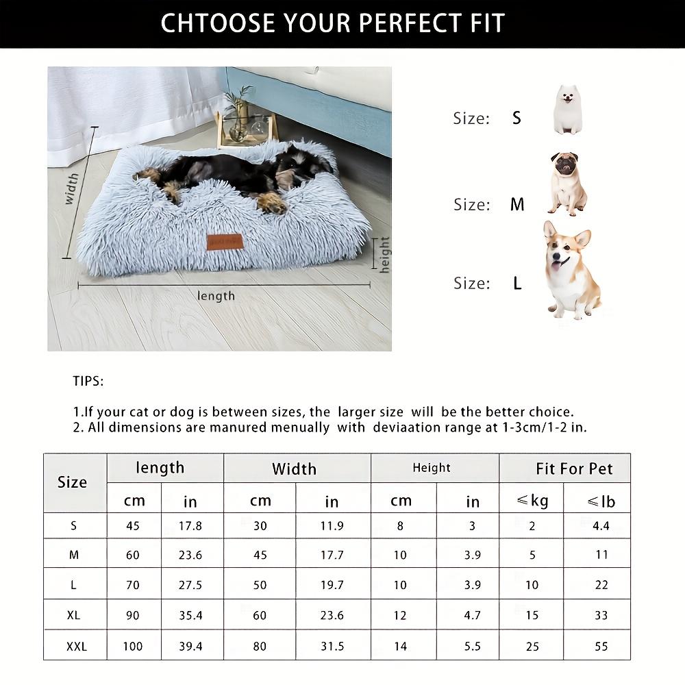 Extra Large Fleece Lined Dog Bed & Cat Mat, Warm Washable Square Pet Bedding, Plush Cozy Furniture for All Breeds Sizes S серый
Extra Large Fleece Lined Dog Bed & Cat Mat, Warm Washable Square Pet Bedding, Plush Cozy Furniture for All Breeds Sizes S серый