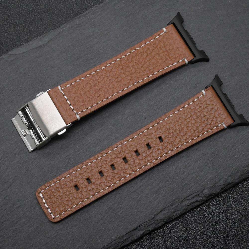 Leather Strap for Samsung Galaxy Watch 8 Classic 46mm 8 44mm 40mm Watchband for Galaxy Ultra 47mm 7 6 5 4 FE 44mm 40mm Bracelet Galaxy 4classic 42mm чорний коричневого кольору
Leather Strap for Samsung Galaxy Watch 8 Classic 46mm 8 44mm 40mm Watchband for Galaxy Ultra 47mm 7 6 5 4 FE 44mm 40mm Bracelet Galaxy 4classic 42mm чорний коричневого кольору