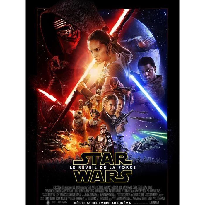 STAR WARS 7 Le réveil de la force Affiche Cinéma Originale Roulée Petit format 53x40cm Movie Poster Daisy Ridley
STAR WARS 7 Le réveil de la force Affiche Cinéma Originale Roulée Petit format 53x40cm Movie Poster Daisy Ridley