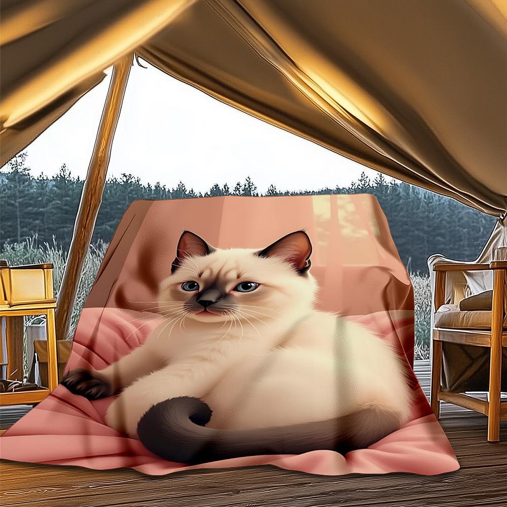1pc Cat Bedding Outdoor Blanket - Lightweight Flannel Throw For Travel, Camping, Livingroom, Couch, Chair yy251114226 75x90cm
1pc Cat Bedding Outdoor Blanket - Lightweight Flannel Throw For Travel, Camping, Livingroom, Couch, Chair yy251114226 75x90cm