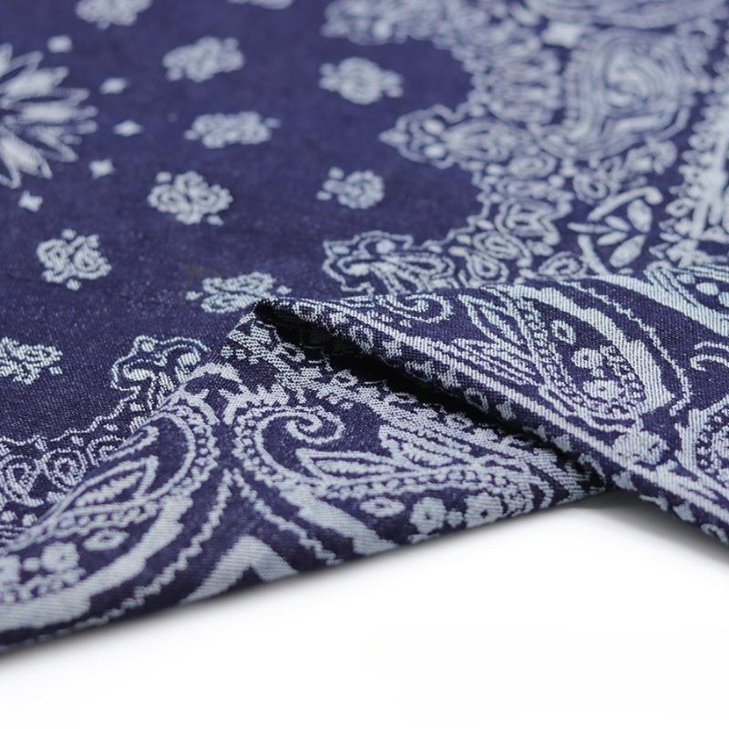 Cashew Flower Thick Jacquard Denim Fabric Washed Denim Fabric Suitable for DIY Pants Bags Fashion Items Cushions 100cmx160cm темно-синий
Cashew Flower Thick Jacquard Denim Fabric Washed Denim Fabric Suitable for DIY Pants Bags Fashion Items Cushions 100cmx160cm темно-синий
