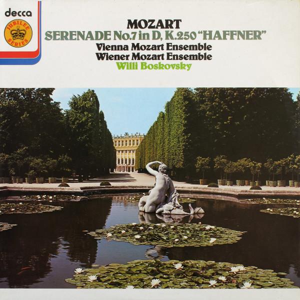 LP Record WIENER MOZART ENSEMBLE, WILLI BOSKO - Moszart Serenade No.7 In D, K.250 JB31 DECCA 1978 UK Classical Used
LP Record WIENER MOZART ENSEMBLE, WILLI BOSKO - Moszart Serenade No.7 In D, K.250 JB31 DECCA 1978 UK Classical Used