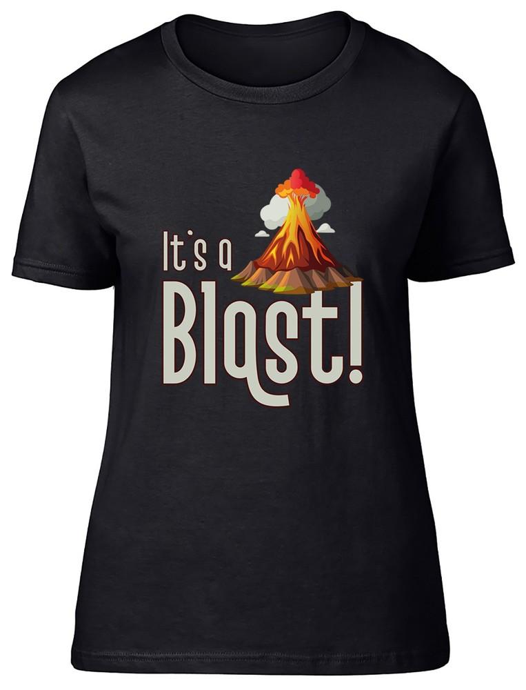 It s a Blast Funny Joke Fun Eruption Volcano Womens T-Shirt Ladies Gift Tee 4XL
It s a Blast Funny Joke Fun Eruption Volcano Womens T-Shirt Ladies Gift Tee 4XL