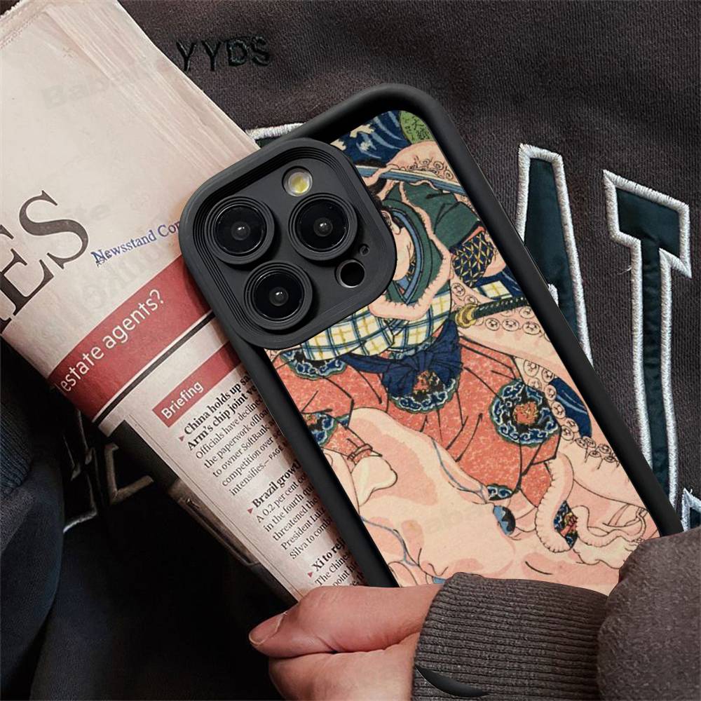 Utagawa Kuniyoshi Ukiyoe Art Phone Case For IPhone 17 16 15 14 13 12 11 Pro Max Silicone Back Cover iPhone 15
Utagawa Kuniyoshi Ukiyoe Art Phone Case For IPhone 17 16 15 14 13 12 11 Pro Max Silicone Back Cover iPhone 15