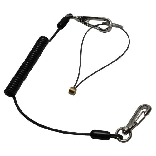 SK11 SSC-1S Short Safety Cord, Natural Length Approx. 420mm, 1kg Load Capacity, with Connection Cord, Black
SK11 SSC-1S Short Safety Cord, Natural Length Approx. 420mm, 1kg Load Capacity, with Connection Cord, Black