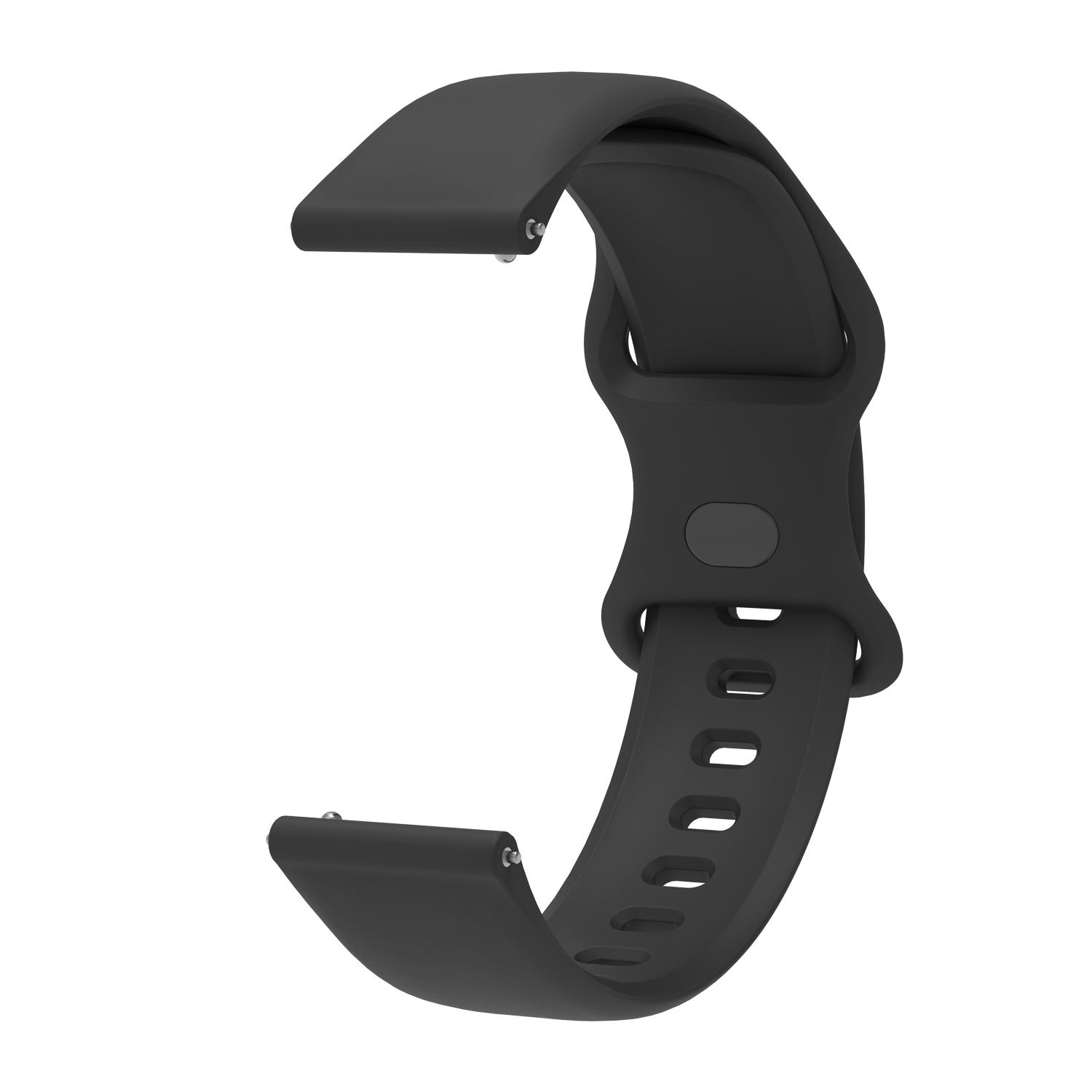 Butterfly Clasp Soft Silicone Watch Band Strap 20mm for Samsung Galaxy Watch4 Classic 46mm 42mm/Galaxy Watch4 44mm 40mm/Amazfit GTS 2E Black
Butterfly Clasp Soft Silicone Watch Band Strap 20mm for Samsung Galaxy Watch4 Classic 46mm 42mm/Galaxy Watch4 44mm 40mm/Amazfit GTS 2E Black