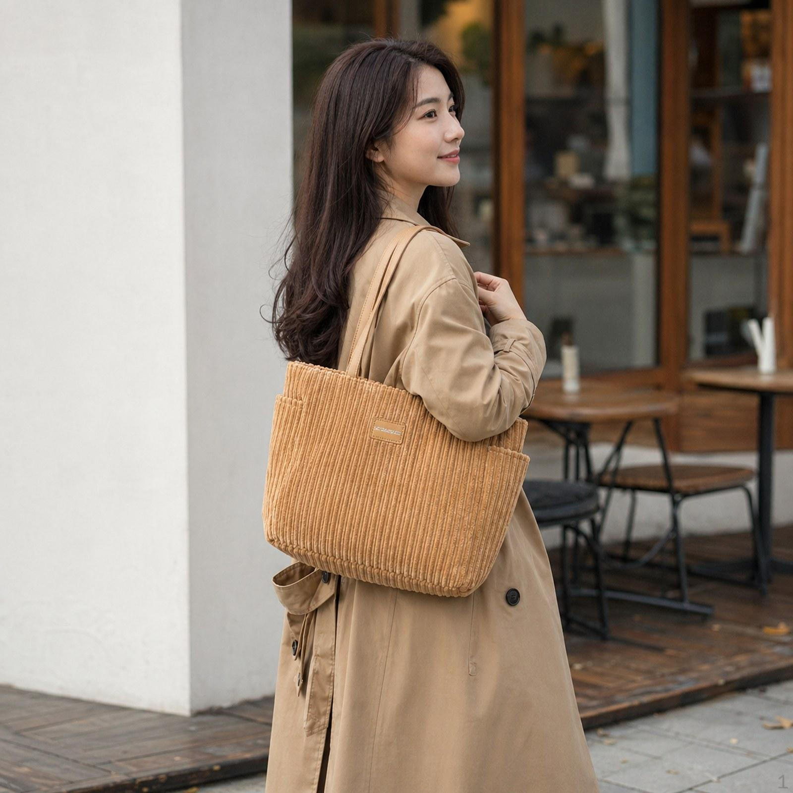 Tote Bag for Women Gift Corduroy Large Capacity Shopping Picnic
Tote Bag for Women Gift Corduroy Large Capacity Shopping Picnic