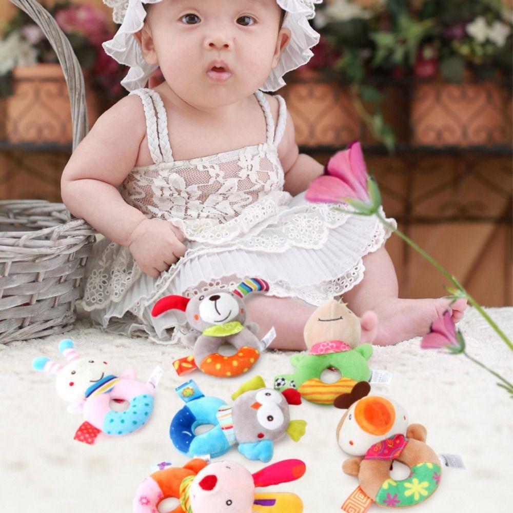 Development Cartoon Animal Hand Bell Early Education Cartoon Plush Rattle Bell Home Party Decor
Development Cartoon Animal Hand Bell Early Education Cartoon Plush Rattle Bell Home Party Decor