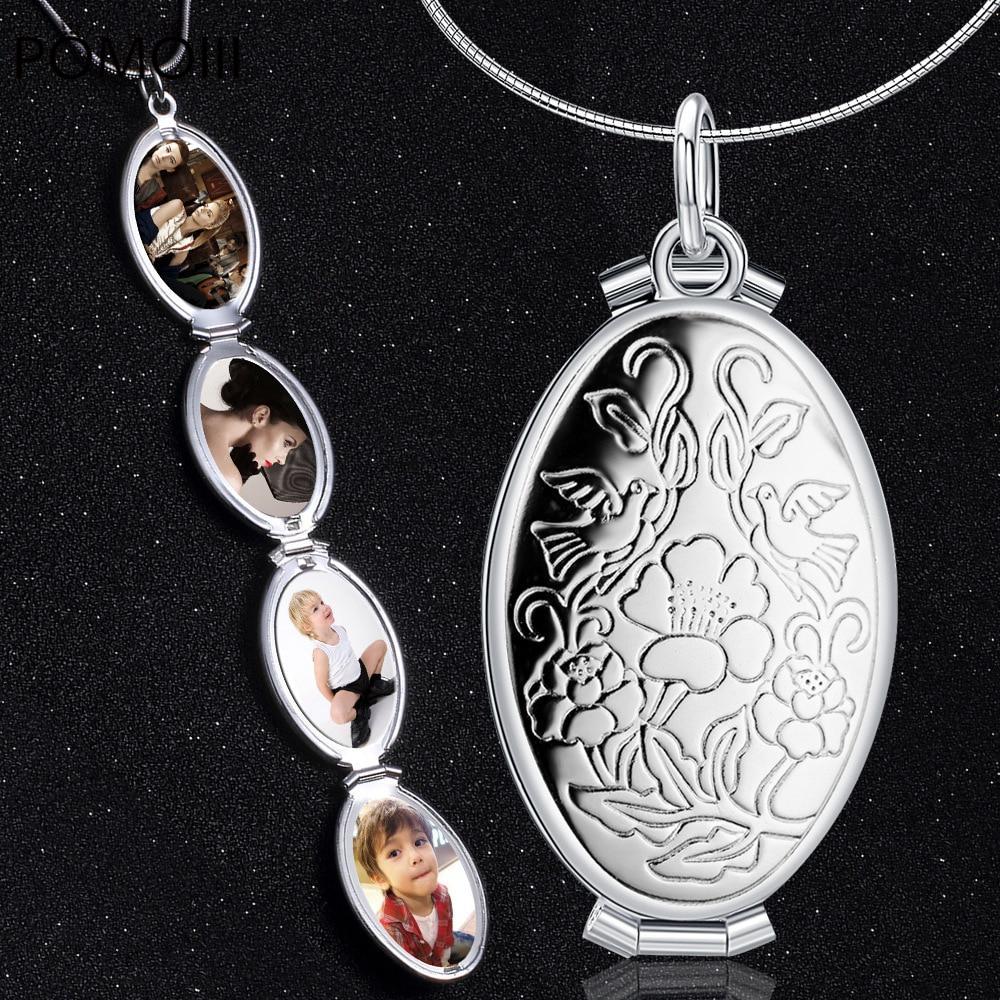 Fashion Photo Frame Memory Locket Pendant Necklace Plata/Gold Romantic Vintage Rose Flower 925 Silver Jewelry Women Gift
Fashion Photo Frame Memory Locket Pendant Necklace Plata/Gold Romantic Vintage Rose Flower 925 Silver Jewelry Women Gift