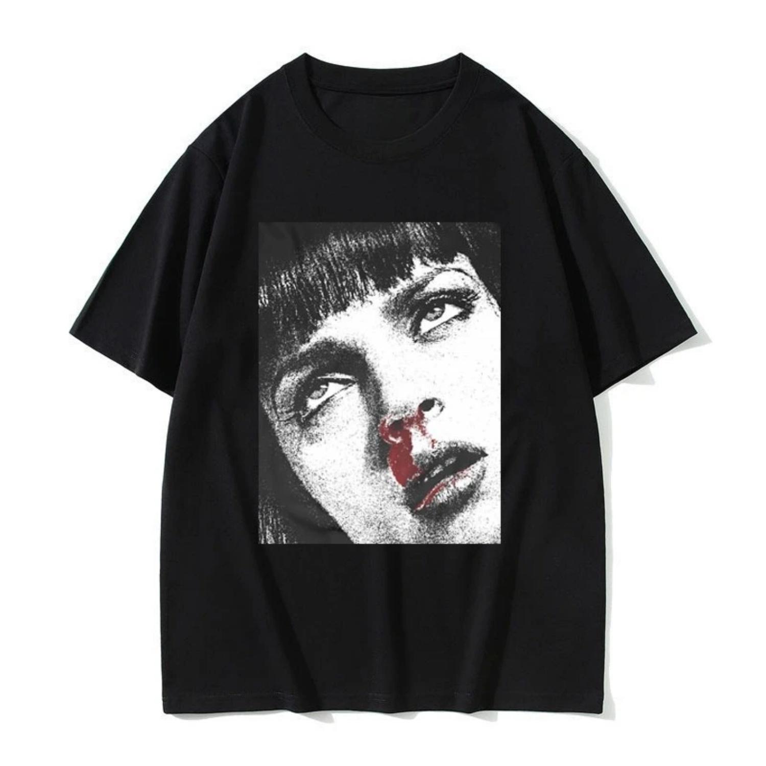 2025 Summer Famous Director Quentin Movie Pulp Fiction Kill Bill Same Style T-shirt Casual Cotton Graphic T Shirts Top XXXXXL чорний
2025 Summer Famous Director Quentin Movie Pulp Fiction Kill Bill Same Style T-shirt Casual Cotton Graphic T Shirts Top XXXXXL чорний