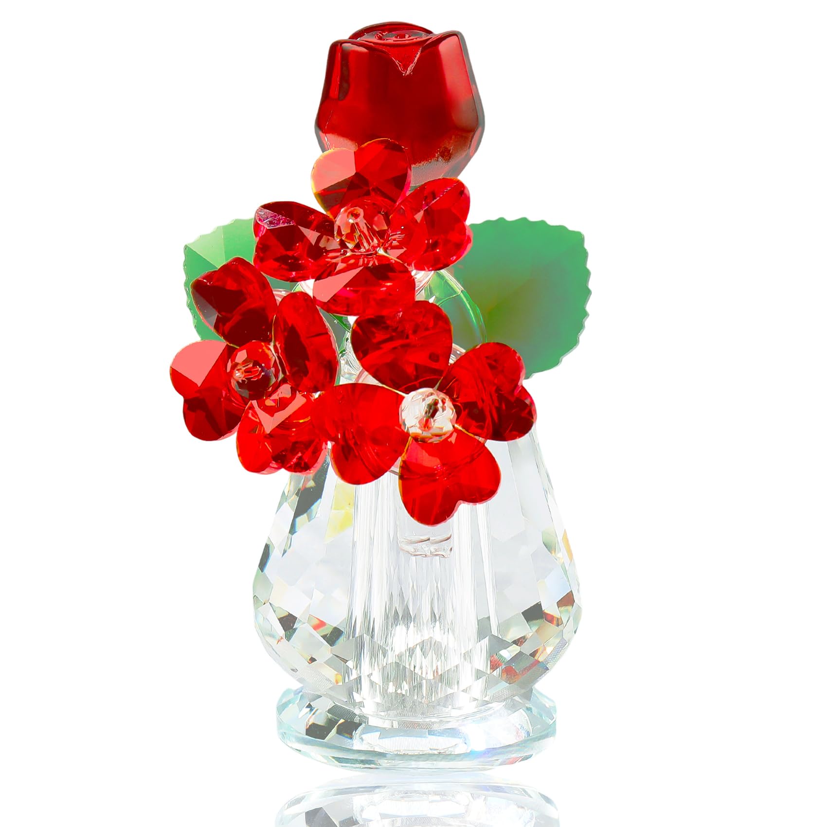 Popular K9 Crystal Red Rose Figurine, a perfect gift for women, birthdays, retirement, White Day, anniversaries, Mother s Day, or any occasion.
Popular K9 Crystal Red Rose Figurine, a perfect gift for women, birthdays, retirement, White Day, anniversaries, Mother s Day, or any occasion.