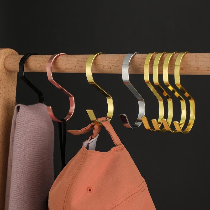 10/20/30pcs Stainless Steel Hanging Hooks,Gold Clothes Hanger S Hooks for Caps Bags,Multi-function S Ring for Kitchen Bathroom 10PCS чорний
10/20/30pcs Stainless Steel Hanging Hooks,Gold Clothes Hanger S Hooks for Caps Bags,Multi-function S Ring for Kitchen Bathroom 10PCS чорний
