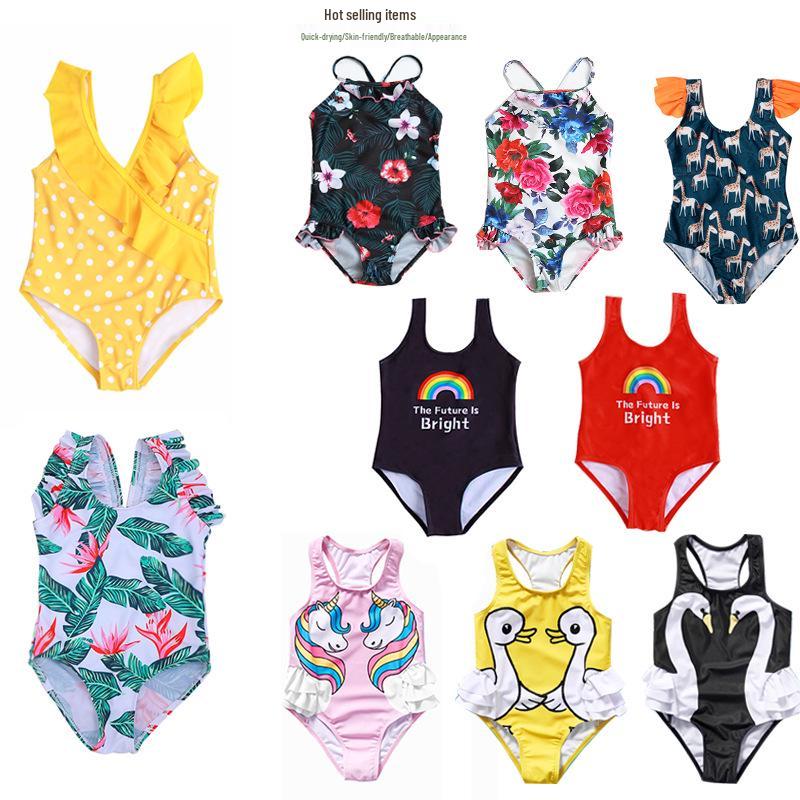 Comfortable Girls One-Piece Swimsuit with Ruffles and High Elasticity - Multiple Styles Available 2XL
Comfortable Girls One-Piece Swimsuit with Ruffles and High Elasticity - Multiple Styles Available 2XL