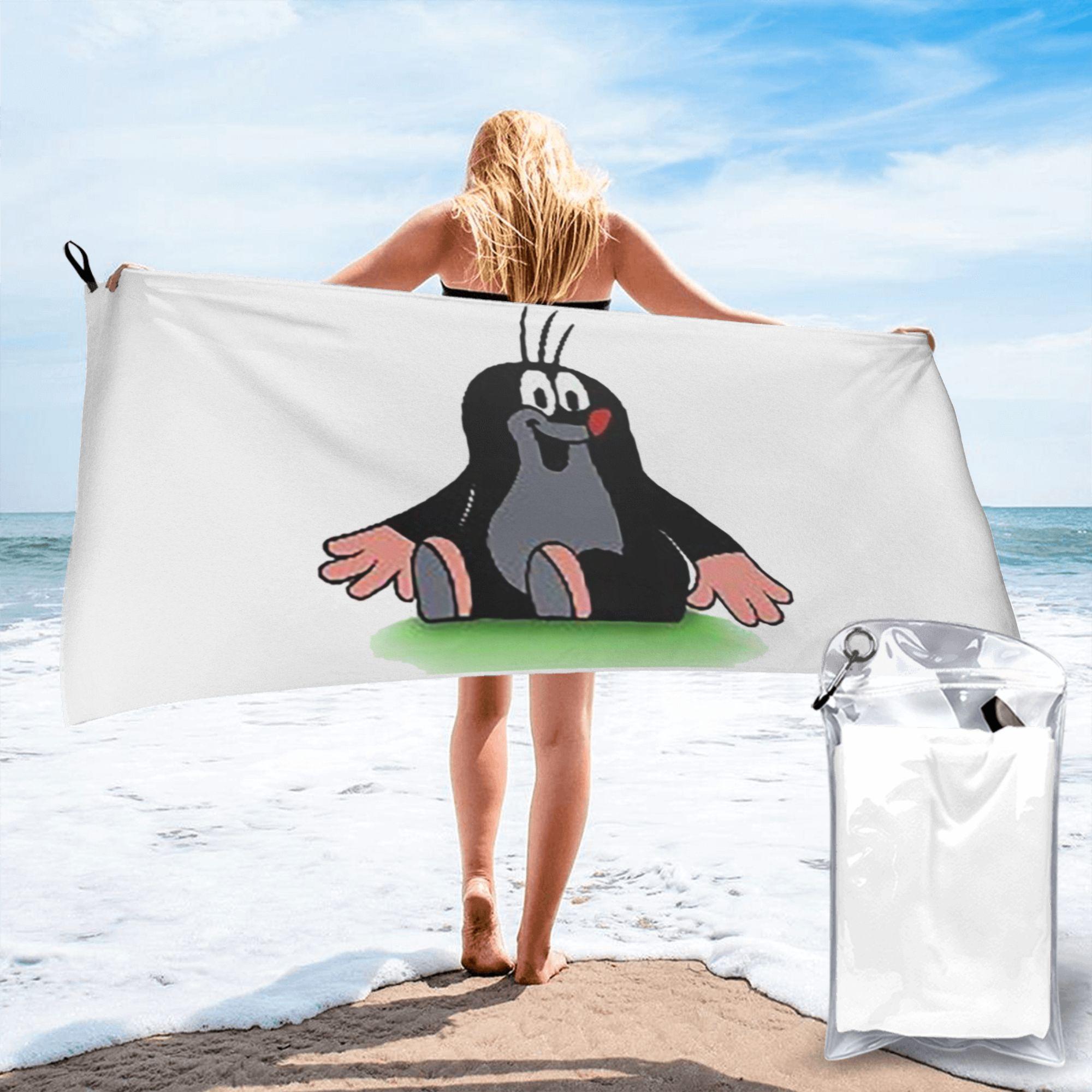 Mole Happy Krtek Beach Towel Soft Microfiber Quick Dry Absorbent Quick Towels For Bath W30*H60(CM)
Mole Happy Krtek Beach Towel Soft Microfiber Quick Dry Absorbent Quick Towels For Bath W30*H60(CM)