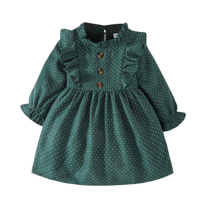 Свободное платье для девочек 1-5 лет с принтом в горошек, платье принцессы для маленьких девочек 110
Свободное платье для девочек 1-5 лет с принтом в горошек, платье принцессы для маленьких девочек 110