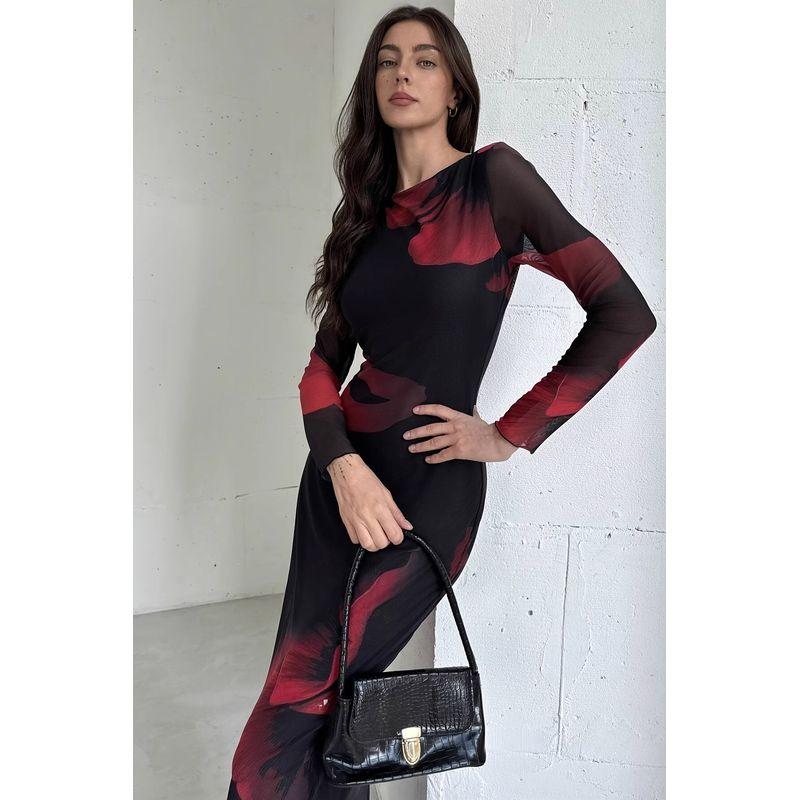 Fashion Style Spring and Autumn New Arrival Fashion Elegant Slim Fit Slimming Long Sleeves Date Dinner Socialite Dress Female Fashion Image color S
Fashion Style Spring and Autumn New Arrival Fashion Elegant Slim Fit Slimming Long Sleeves Date Dinner Socialite Dress Female Fashion Image color S