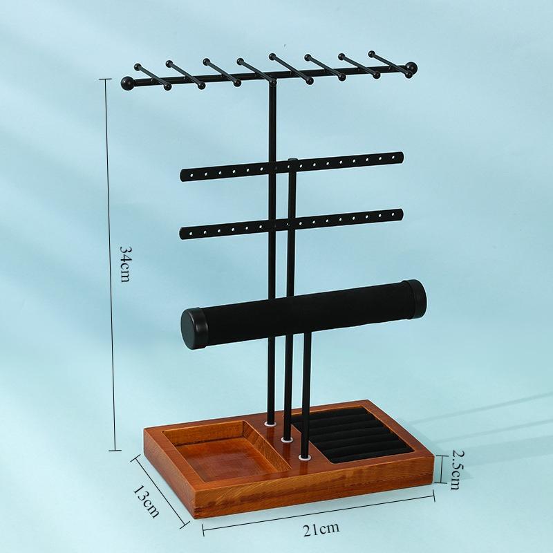 Necklace Jewelry Display Rack Desktop Rings Storage Stand Household Jewellery Displays Shelf Bracelet Earrings Organizer Holder чёрный
Necklace Jewelry Display Rack Desktop Rings Storage Stand Household Jewellery Displays Shelf Bracelet Earrings Organizer Holder чёрный