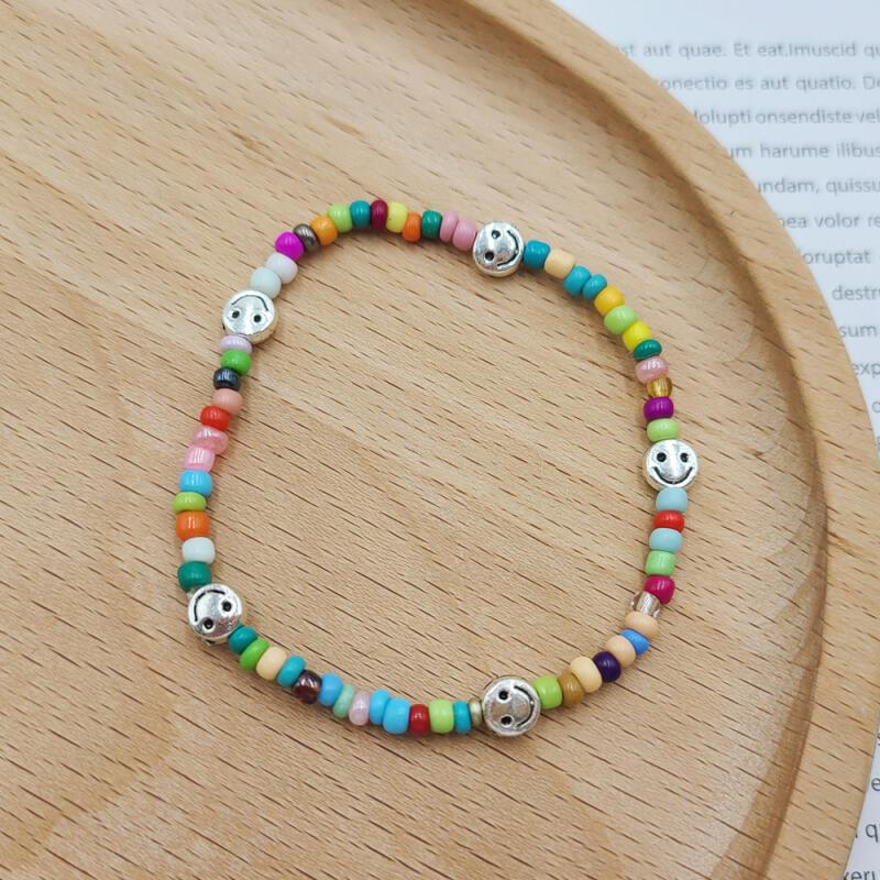 Color Smile Bead Bracelet
Color Smile Bead Bracelet