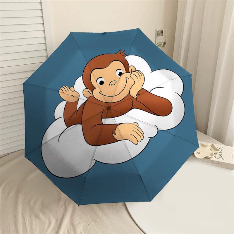1PC Curious George Umbrella-8-Rib Reinforced Portable Folding Travel Suitable for All Seasons Outdoor Daily Use-H0378
1PC Curious George Umbrella-8-Rib Reinforced Portable Folding Travel Suitable for All Seasons Outdoor Daily Use-H0378