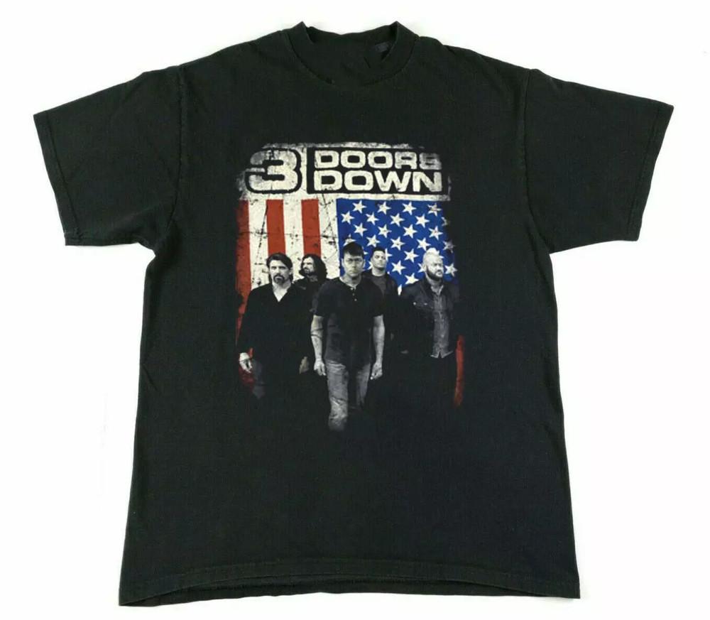 3 Three Doors Down Band American Flag Full Size S-5XL Unisex T-Shirt M
3 Three Doors Down Band American Flag Full Size S-5XL Unisex T-Shirt M