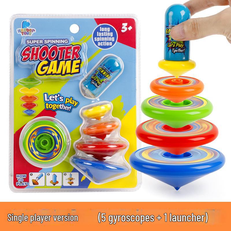 Красочный многослойный вращающийся гироскоп игрушка для детей
Красочный многослойный вращающийся гироскоп игрушка для детей
