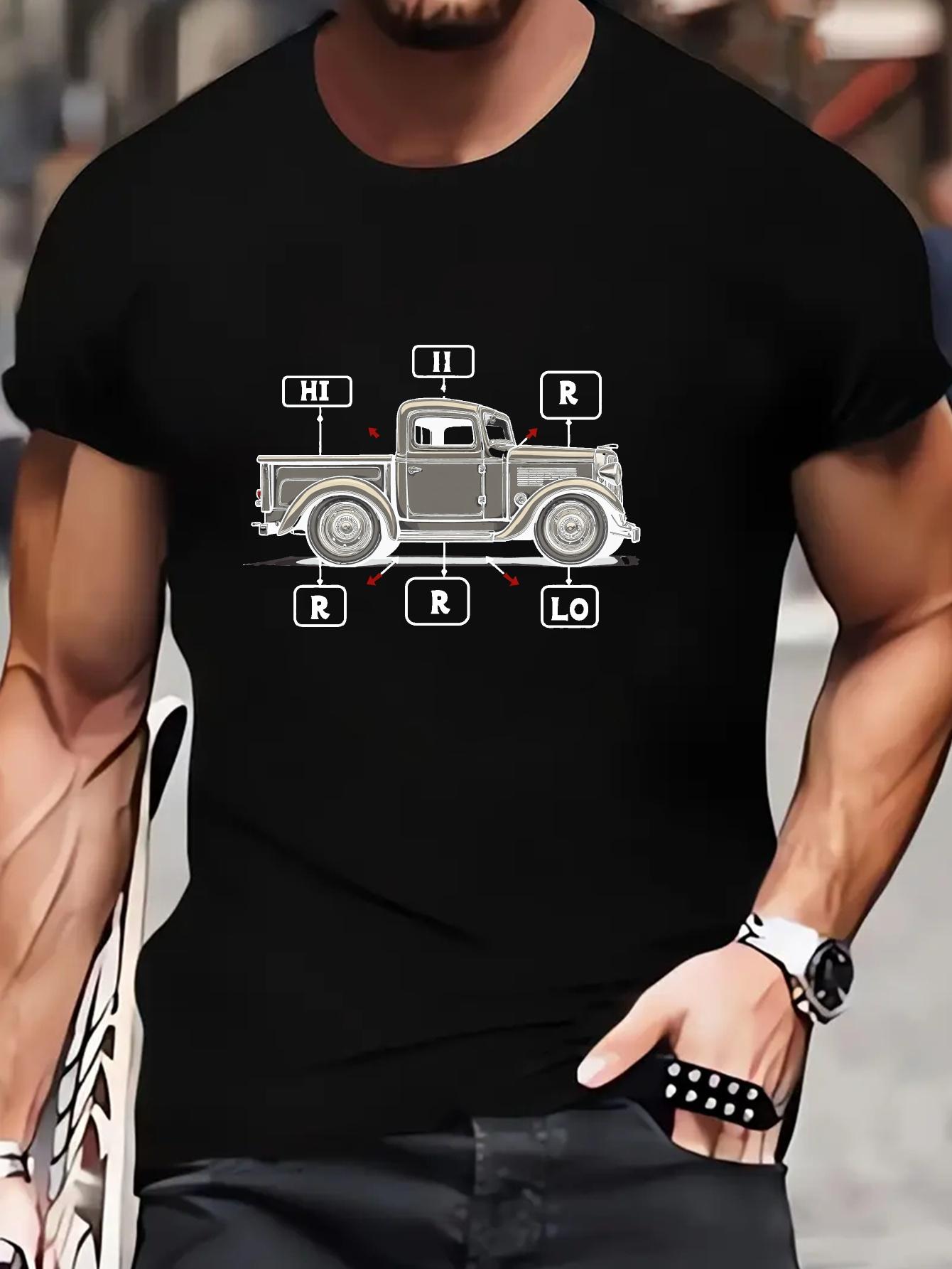 6241 Cotton Blend T-shirt - Vintage Car Graphic Print L
6241 Cotton Blend T-shirt - Vintage Car Graphic Print L