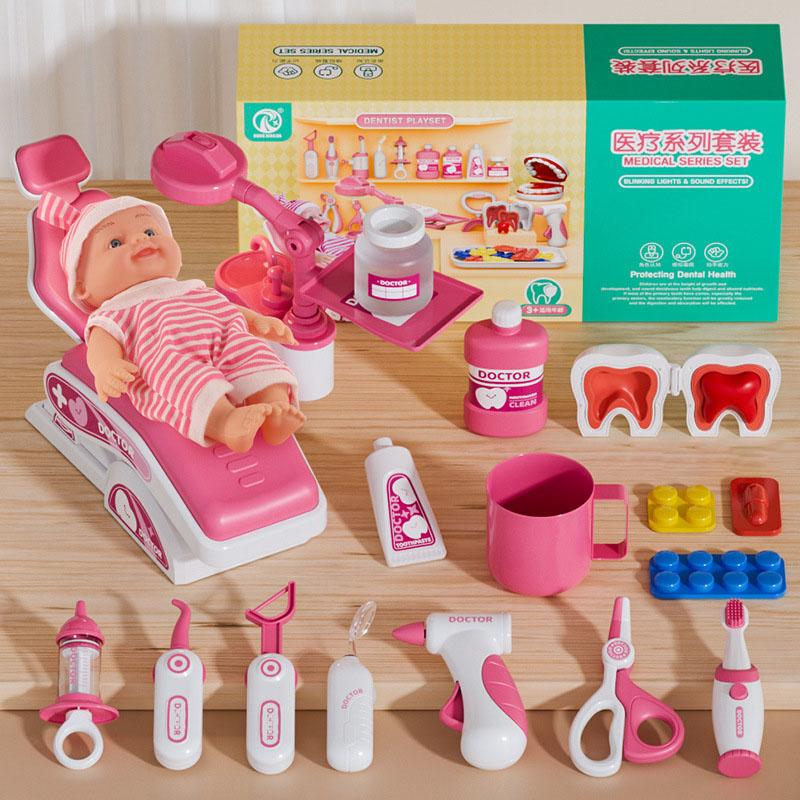 Детский игровой набор «Стоматолог» Игрушки Аксессуары для ролевой игры «Доктор» Имитация медицинского инструмента Сцена Игровая игрушка
Детский игровой набор «Стоматолог» Игрушки Аксессуары для ролевой игры «Доктор» Имитация медицинского инструмента Сцена Игровая игрушка
