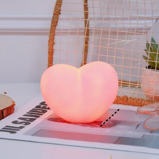 Ночной светильник Love Heart, атмосферный светильник, прикроватный светильник для сна в спальне, мягкий ночник, украшение для стола L Normal розовый
Ночной светильник Love Heart, атмосферный светильник, прикроватный светильник для сна в спальне, мягкий ночник, украшение для стола L Normal розовый