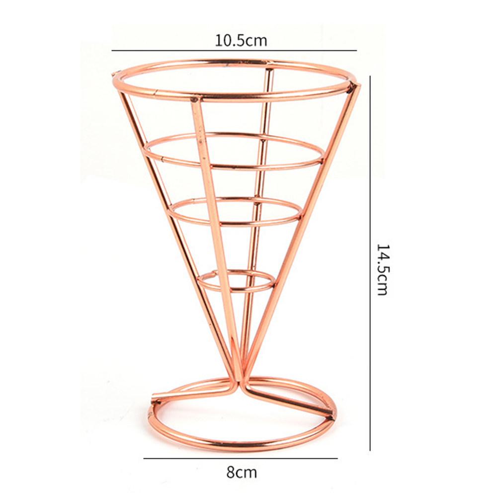 French Fry Stand Iron French Fry Basket Tapered Stylish Snack Serving Rack for Home Cafe Restaurant Appetizer Fish and Chips
French Fry Stand Iron French Fry Basket Tapered Stylish Snack Serving Rack for Home Cafe Restaurant Appetizer Fish and Chips