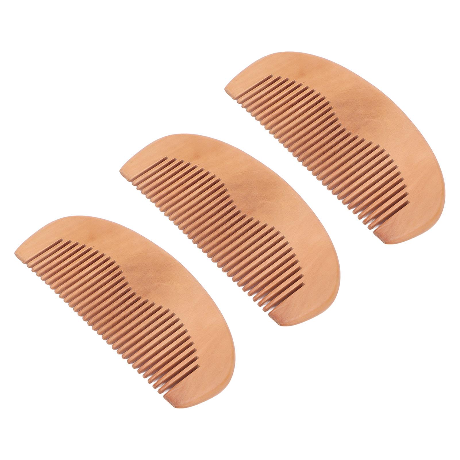 3pcs Wooden Comb Professional Home Salon Portable Ergonomic Detangling Hair Comb for Hair Styling
3pcs Wooden Comb Professional Home Salon Portable Ergonomic Detangling Hair Comb for Hair Styling