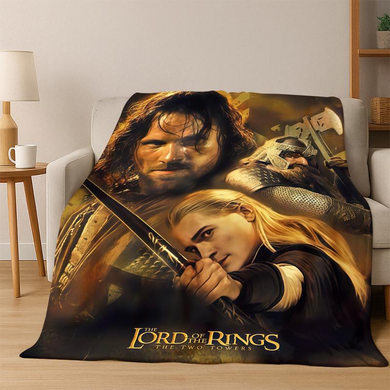 Movie L-Lord of The Rings H-Hobbit Flannel Blanket Soft Warm Blanket Throw Blanket for Bedroom Living Room Bed Picnic Gift Kid 75x90cm
Movie L-Lord of The Rings H-Hobbit Flannel Blanket Soft Warm Blanket Throw Blanket for Bedroom Living Room Bed Picnic Gift Kid 75x90cm