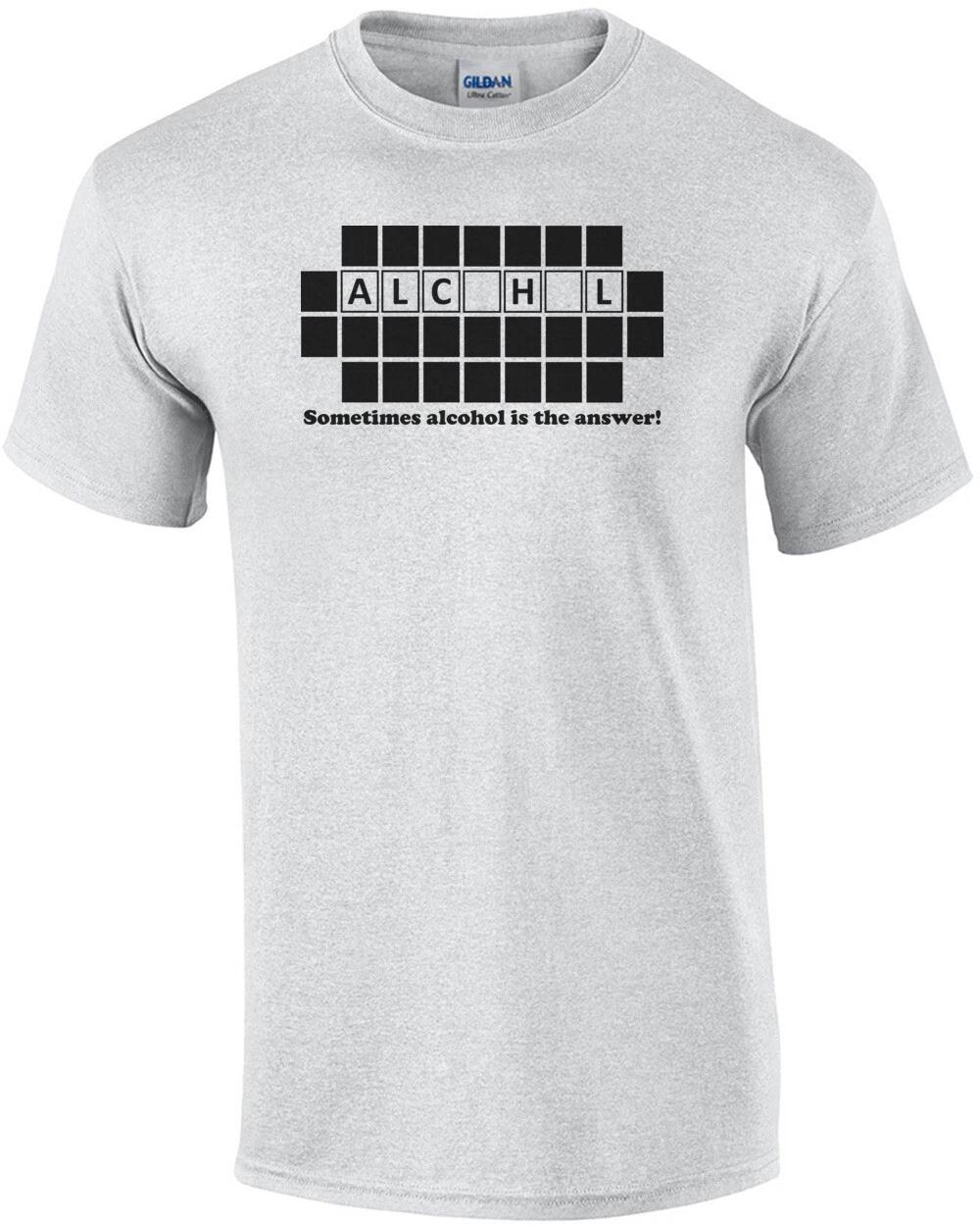 Sometimes Alcohol Is The Answer Shirt 3XL
Sometimes Alcohol Is The Answer Shirt 3XL