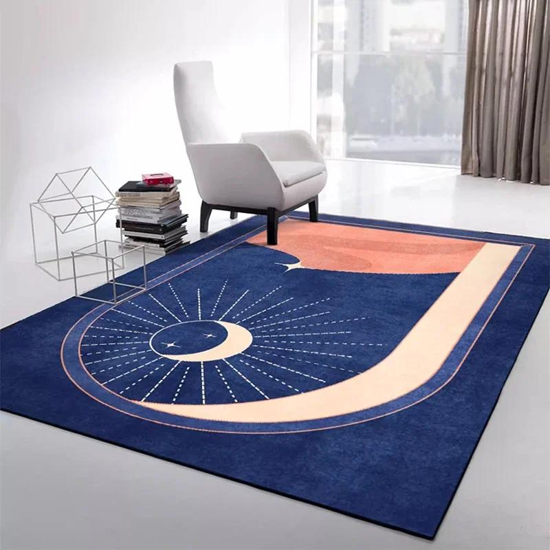 Starry Sky Blue Area Rug for Living Room Sofa Modern Abstract Stripe Design Machine Washable Thick Soft Floor Mat 80x120cm
Starry Sky Blue Area Rug for Living Room Sofa Modern Abstract Stripe Design Machine Washable Thick Soft Floor Mat 80x120cm