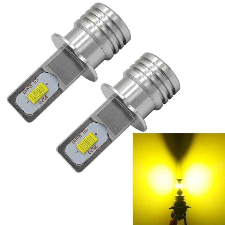 2 PCS H3 72W 1000LM 6000-6500K Супер яскраві автомобільні протитуманні фари світлодіодні лампи, DC 12-24V жовтий
2 PCS H3 72W 1000LM 6000-6500K Супер яскраві автомобільні протитуманні фари світлодіодні лампи, DC 12-24V жовтий