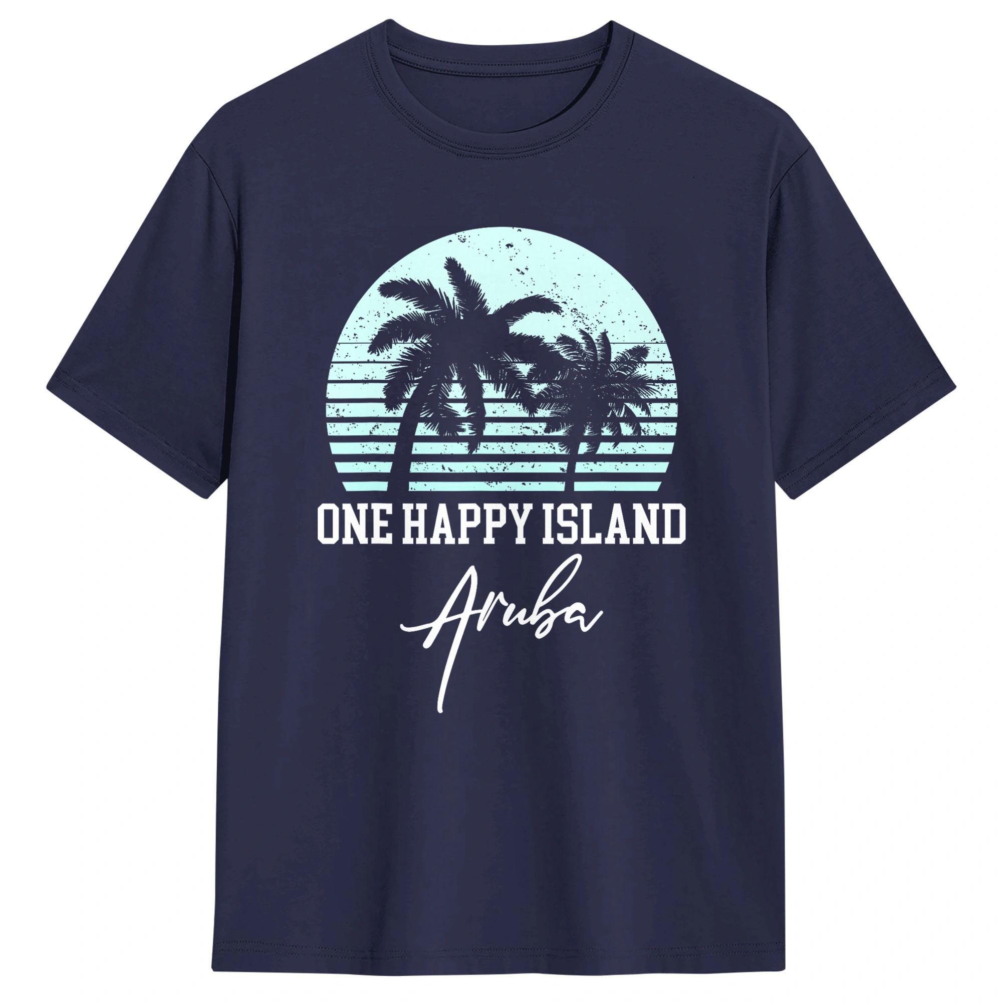 Aruba One Happy Island Souvenir TShirt Leisure TShirts ShortSleeved Awesome Tshirt Summer Cotton Oversized Top Tees 4XL
Aruba One Happy Island Souvenir TShirt Leisure TShirts ShortSleeved Awesome Tshirt Summer Cotton Oversized Top Tees 4XL
