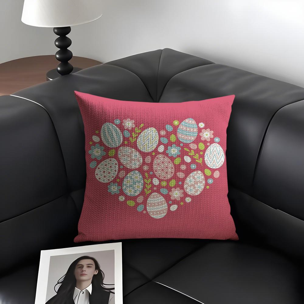 Easter Happy Cushion Cover Natural Linen Organic Fabric DoubleSided Printing Sofa Home Decor Gift Pillow Case 30x30cm
Easter Happy Cushion Cover Natural Linen Organic Fabric DoubleSided Printing Sofa Home Decor Gift Pillow Case 30x30cm