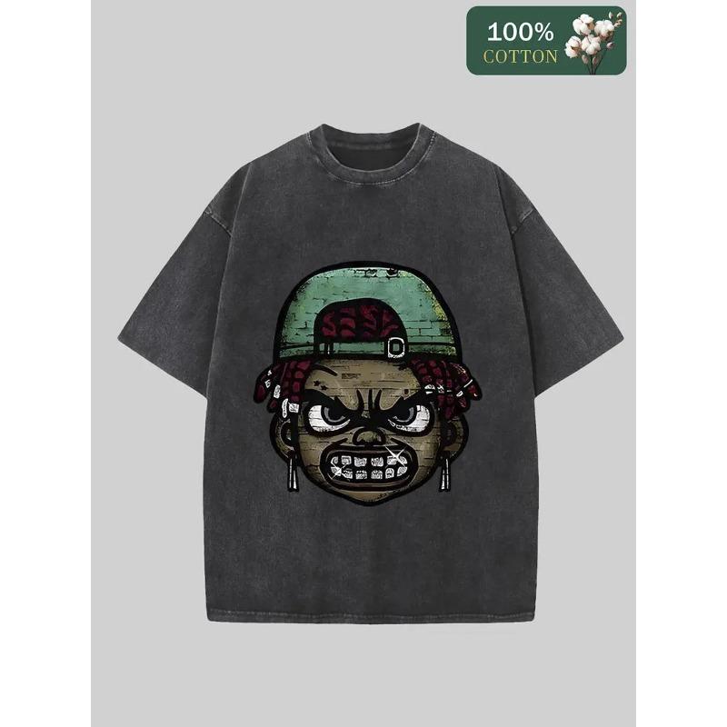 Water Washed, I Will Be Very Angry Printed Men S T-Shirt, High-Quality Printed Cotton Retro Fashion T-Shirt, Certain Thickness for Summer T-Shirts S чёрный
Water Washed, I Will Be Very Angry Printed Men S T-Shirt, High-Quality Printed Cotton Retro Fashion T-Shirt, Certain Thickness for Summer T-Shirts S чёрный
