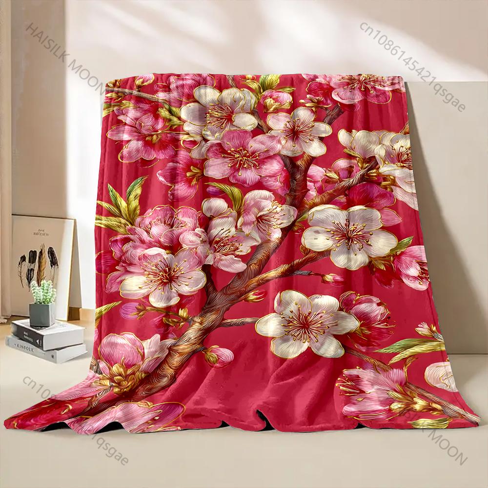 Multiple sizes Pink peach flowers blooming Print Blanket Warm Soft for Children Adults Luxury Gifts Home Sofa Travel Camping 75x90cm
Multiple sizes Pink peach flowers blooming Print Blanket Warm Soft for Children Adults Luxury Gifts Home Sofa Travel Camping 75x90cm
