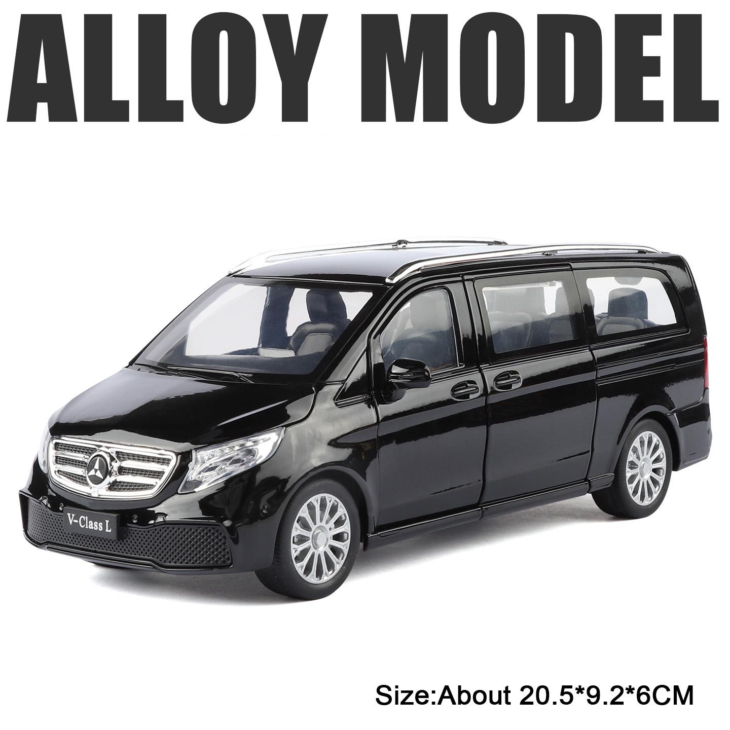 1:24 V260L Denza D9 Alloy Business Vehicle Diecast Model Toys Car Doors Opened with Sound Light Pull Back Cars Kid Birthday Gift
1:24 V260L Denza D9 Alloy Business Vehicle Diecast Model Toys Car Doors Opened with Sound Light Pull Back Cars Kid Birthday Gift