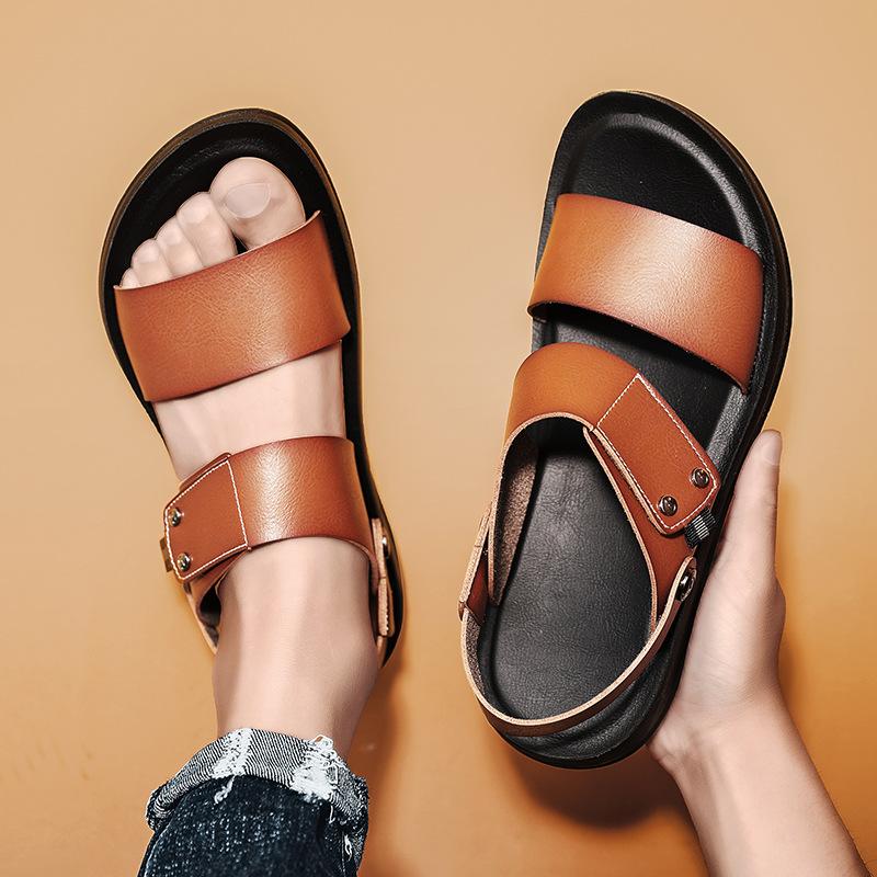 Sandals Men s Summer British Style Fashion Casual Trend Leather Sandals Men s Lightweight Breathable Beach Shoes Men s Sandals 38 синий
Sandals Men s Summer British Style Fashion Casual Trend Leather Sandals Men s Lightweight Breathable Beach Shoes Men s Sandals 38 синий