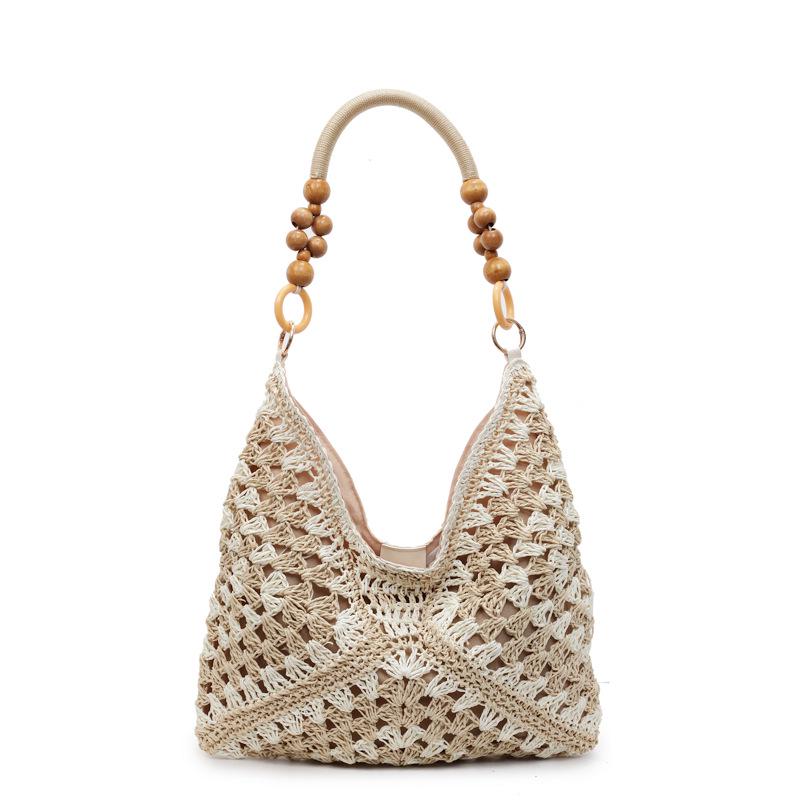 Жіноча літня солом яна сумка-тоут 2025 - Універсальна плетена сумочка для пляжу та поїздок
Жіноча літня солом яна сумка-тоут 2025 - Універсальна плетена сумочка для пляжу та поїздок