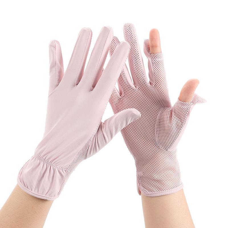 Summer Sunscreen Gloves Ladies Breathable Thin UV Resistant Finger Angling Outdoor Biking Ice Silk Gloves High Quality Practical Daily Use One size
Summer Sunscreen Gloves Ladies Breathable Thin UV Resistant Finger Angling Outdoor Biking Ice Silk Gloves High Quality Practical Daily Use One size