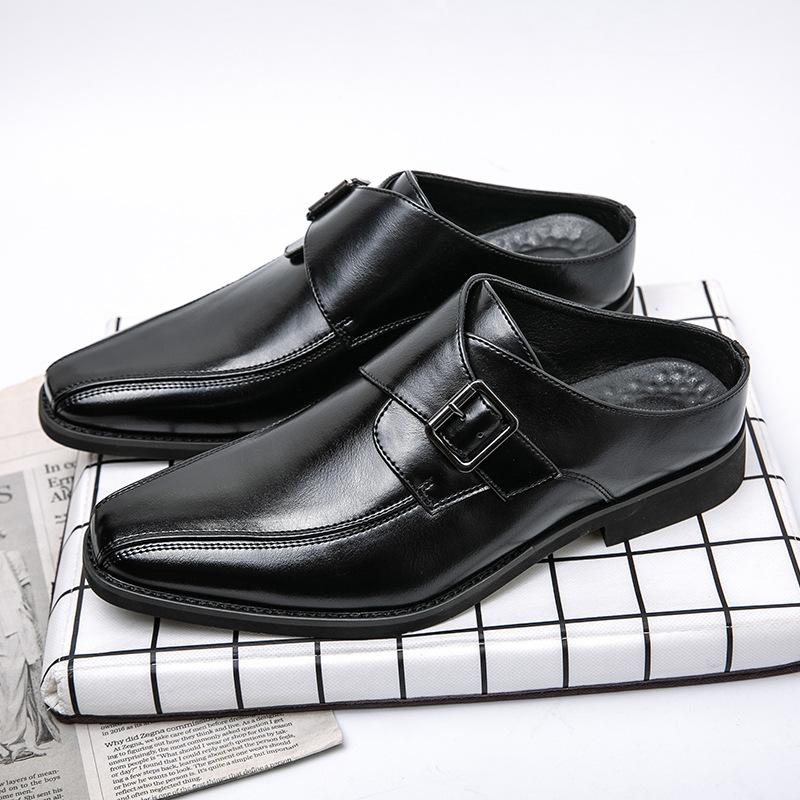 Large size 46 lazy half-drag leather shoes men s soft leather without heel men s shoes British breathable soft sole men s Doudou shoes 46
Large size 46 lazy half-drag leather shoes men s soft leather without heel men s shoes British breathable soft sole men s Doudou shoes 46