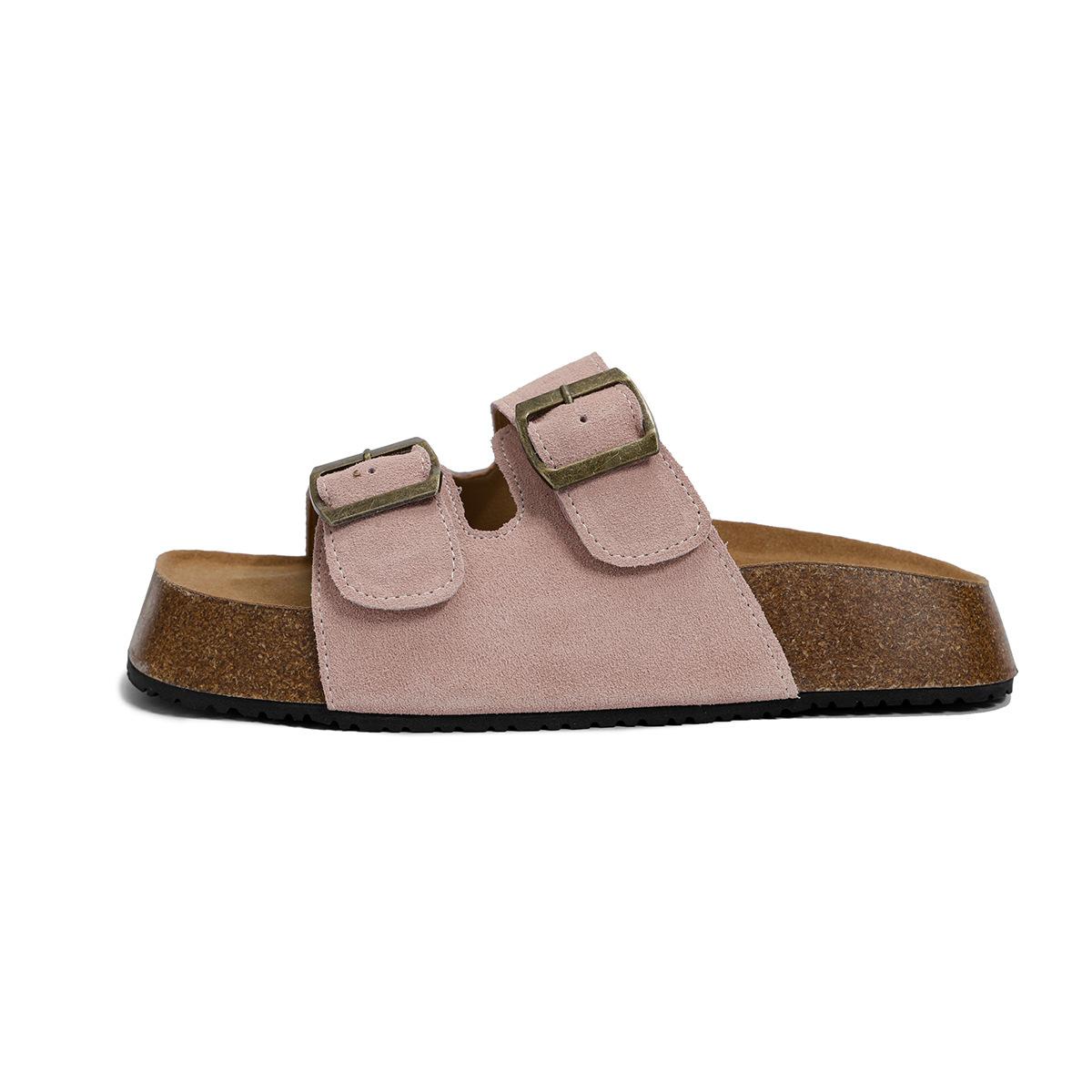 Тапочки Bocken из натуральной кожи женские с толстой подошвой и широким носком, двухрядные пряжки, нескользящая пляжная обувь, летняя одежда для улицы, сандалии Bocken, тапочки 39 светло-розовый
Тапочки Bocken из натуральной кожи женские с толстой подошвой и широким носком, двухрядные пряжки, нескользящая пляжная обувь, летняя одежда для улицы, сандалии Bocken, тапочки 39 светло-розовый