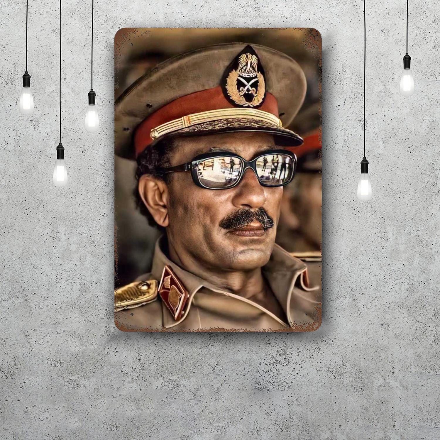 Anwar Sadat Funny Bar Metal Sign Retro Plaque Vintage Sign Alcohol Drinker Pub Club Man Cave Kitchen Wall Decoration 20x30cm(7.8x11.8inch)
Anwar Sadat Funny Bar Metal Sign Retro Plaque Vintage Sign Alcohol Drinker Pub Club Man Cave Kitchen Wall Decoration 20x30cm(7.8x11.8inch)